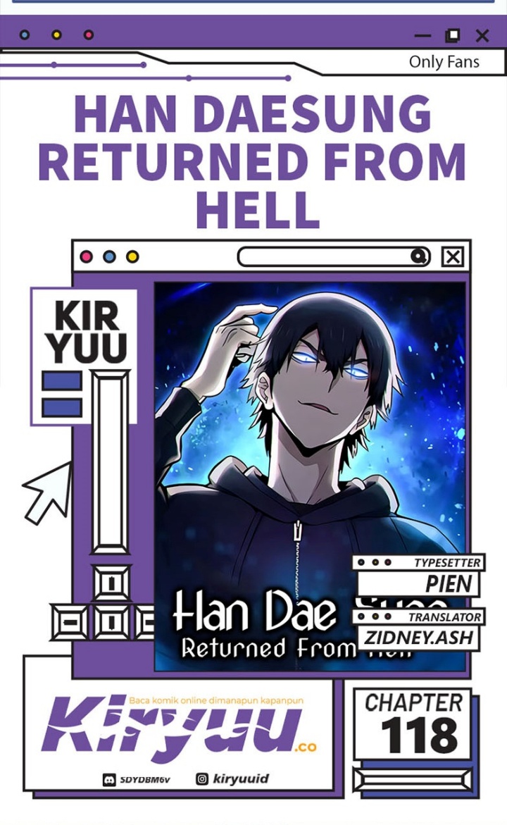 Han Dae Sung Returned From Hell Chapter 118 Gambar 1