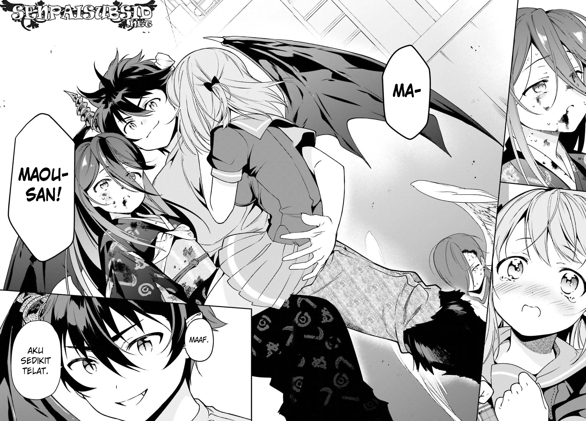 Hataraku Maou-sama! Chapter 78 Gambar 17
