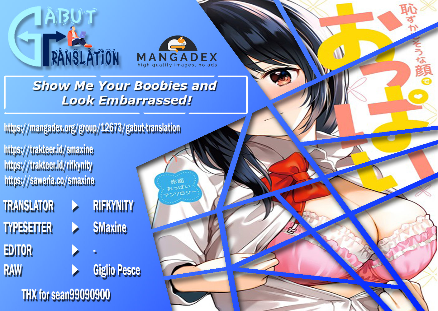 Hazukashi isouna Kao de Oppai Misete Moraitai: Sekimen Oppai Anthology Chapter 02 Gambar 1