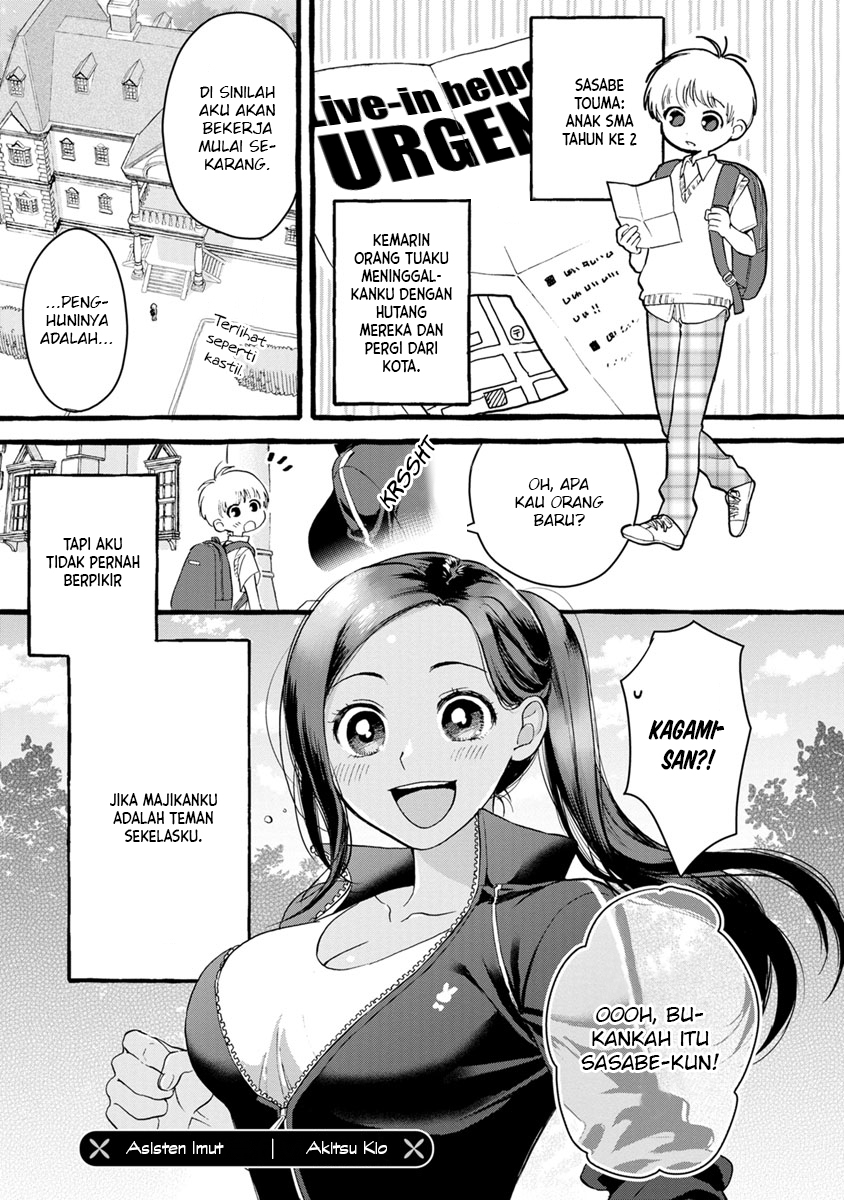 Hazukashi isouna Kao de Oppai Misete Moraitai: Sekimen Oppai Anthology Chapter 02 Gambar 2
