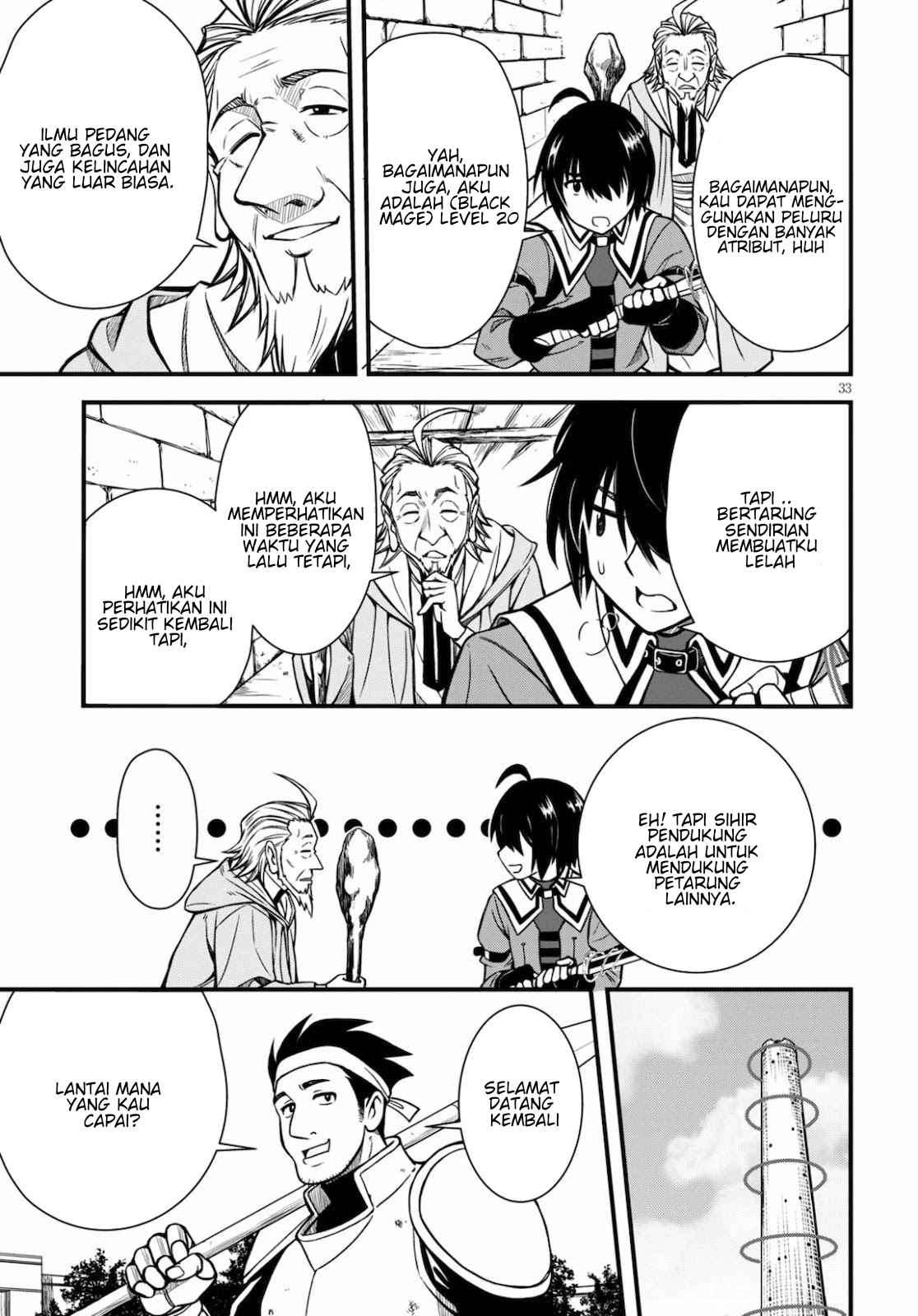 Hazure Akamadoushi ha Kenjyatime ni Musou suru (The Loser Red Mage is Unmatched in Sage Time) Chapter 01 Gambar 33