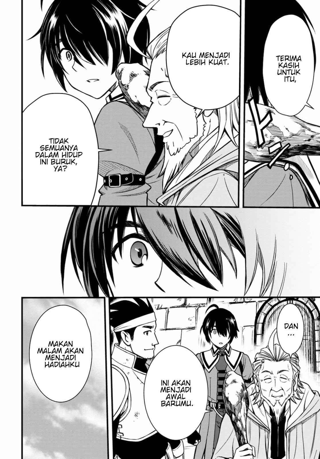 Hazure Akamadoushi ha Kenjyatime ni Musou suru (The Loser Red Mage is Unmatched in Sage Time) Chapter 01 Gambar 36