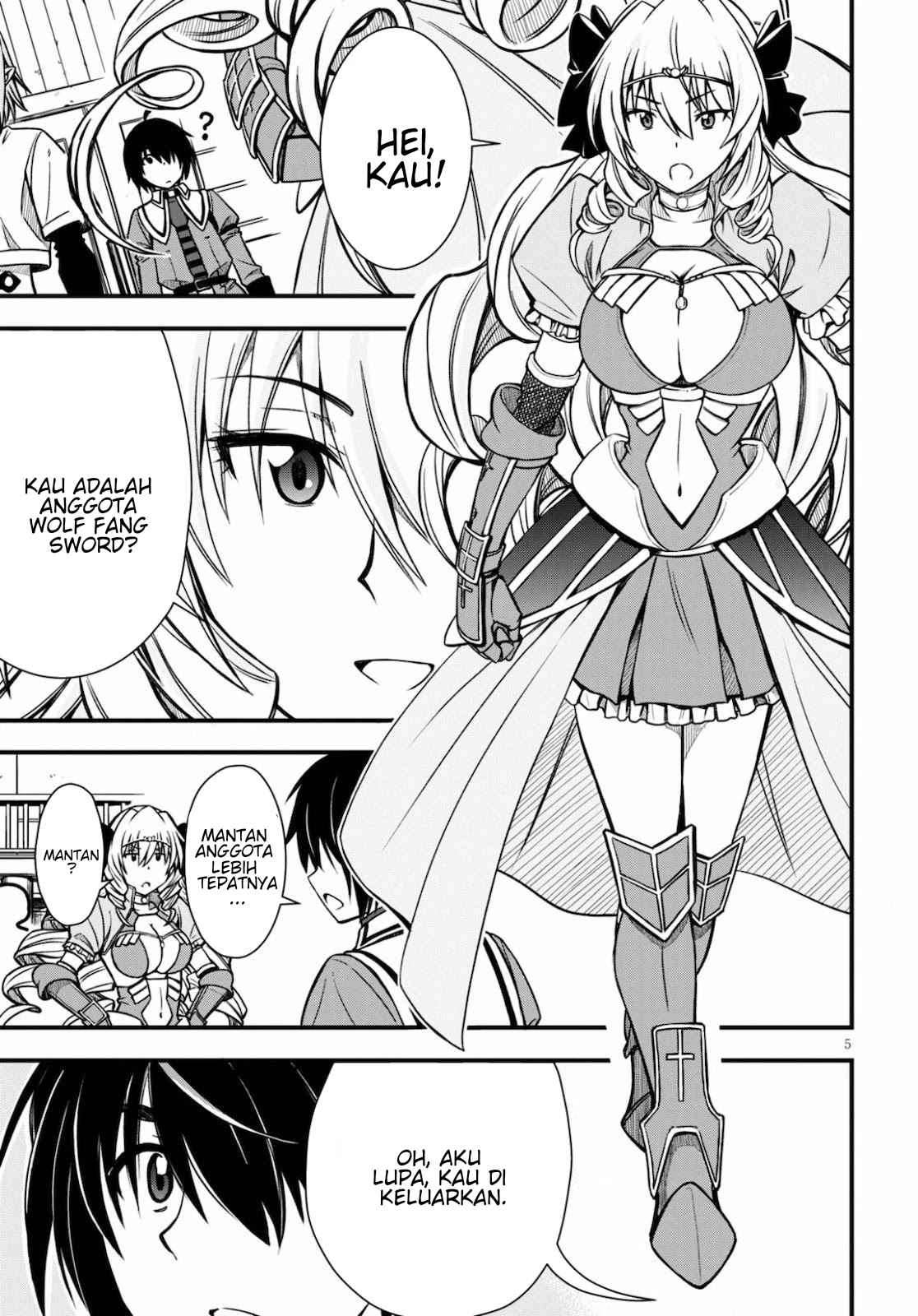 Hazure Akamadoushi ha Kenjyatime ni Musou suru (The Loser Red Mage is Unmatched in Sage Time) Chapter 03 Gambar 6