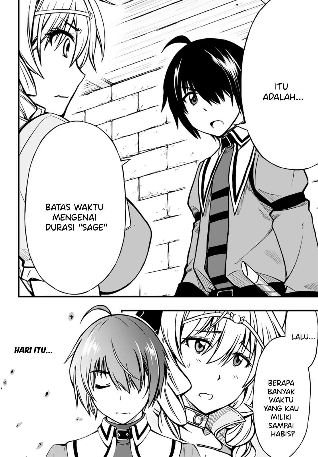 Hazure Akamadoushi ha Kenjyatime ni Musou suru (The Loser Red Mage is Unmatched in Sage Time) Chapter 08 Gambar 5