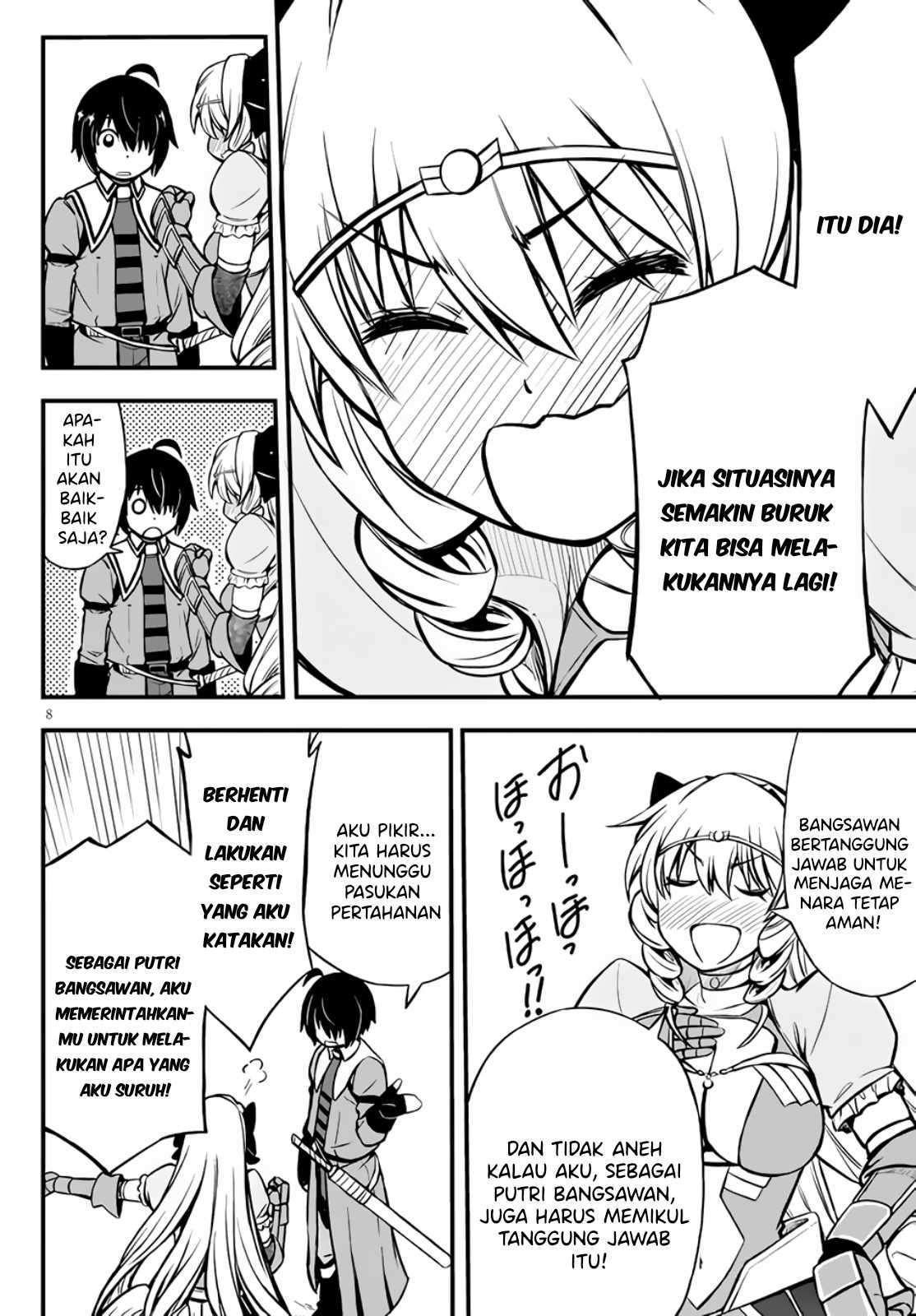 Hazure Akamadoushi ha Kenjyatime ni Musou suru (The Loser Red Mage is Unmatched in Sage Time) Chapter 08 Gambar 9