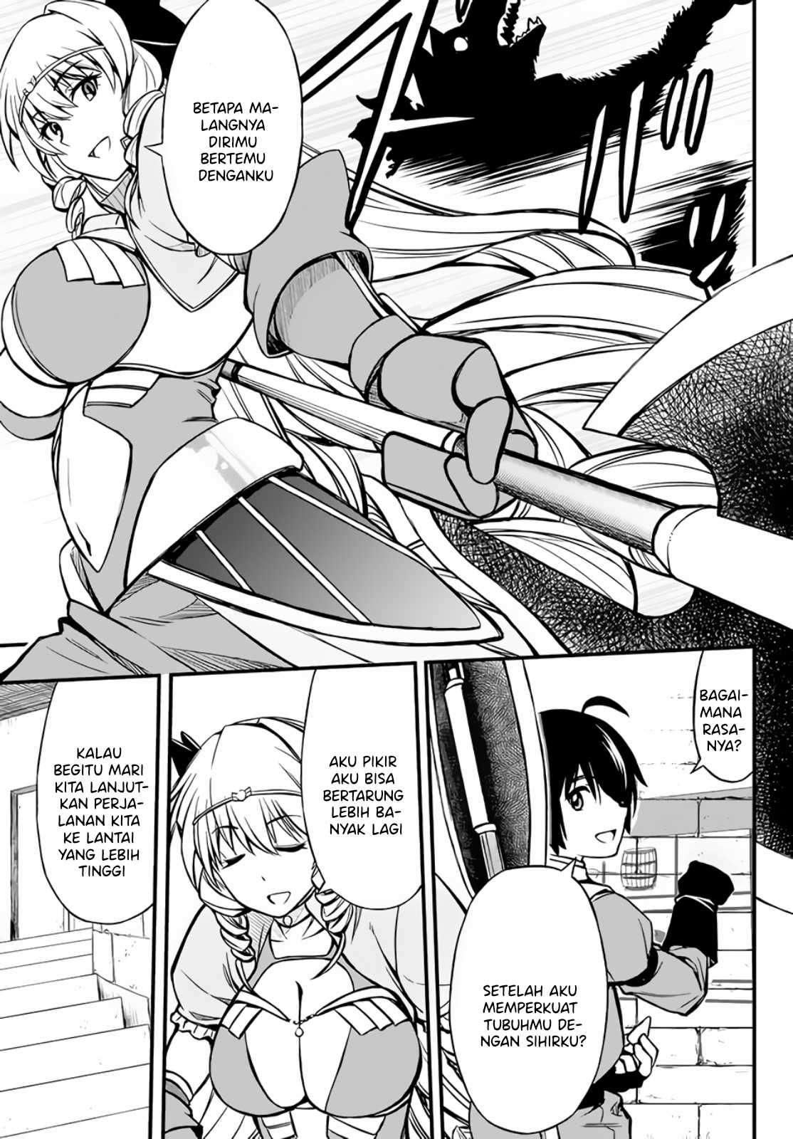 Hazure Akamadoushi ha Kenjyatime ni Musou suru (The Loser Red Mage is Unmatched in Sage Time) Chapter 08 Gambar 20