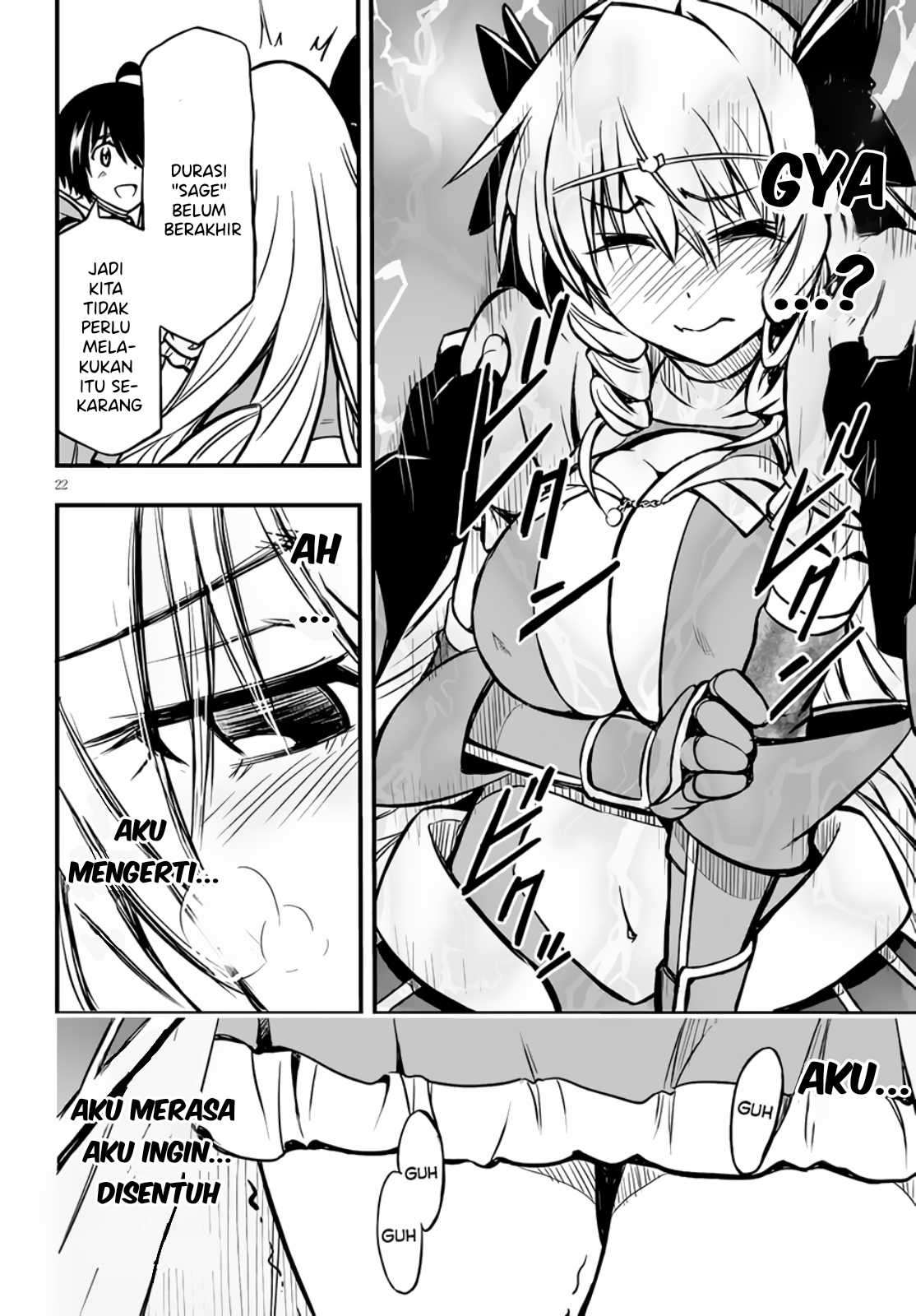 Hazure Akamadoushi ha Kenjyatime ni Musou suru (The Loser Red Mage is Unmatched in Sage Time) Chapter 08 Gambar 23