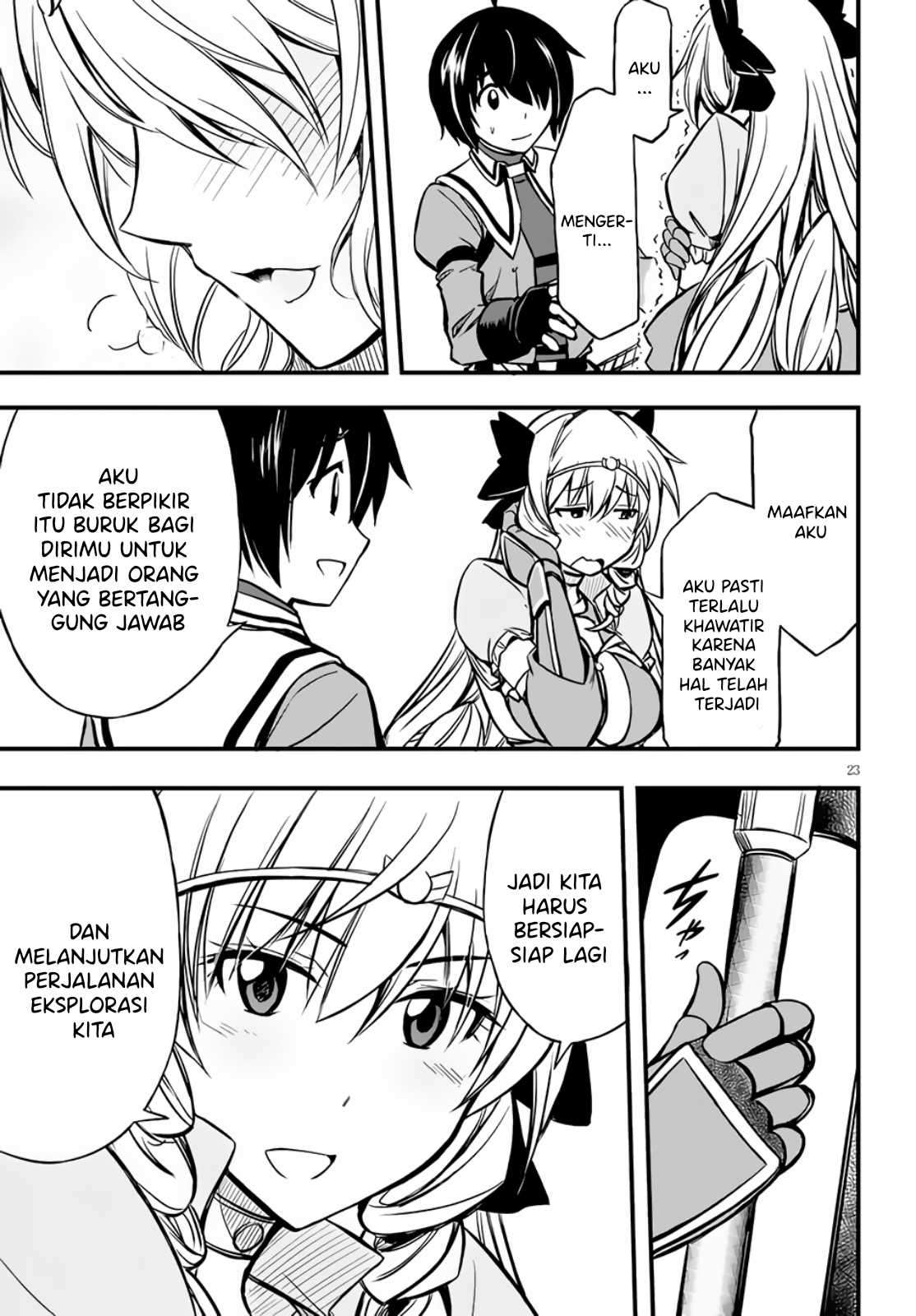 Hazure Akamadoushi ha Kenjyatime ni Musou suru (The Loser Red Mage is Unmatched in Sage Time) Chapter 08 Gambar 24
