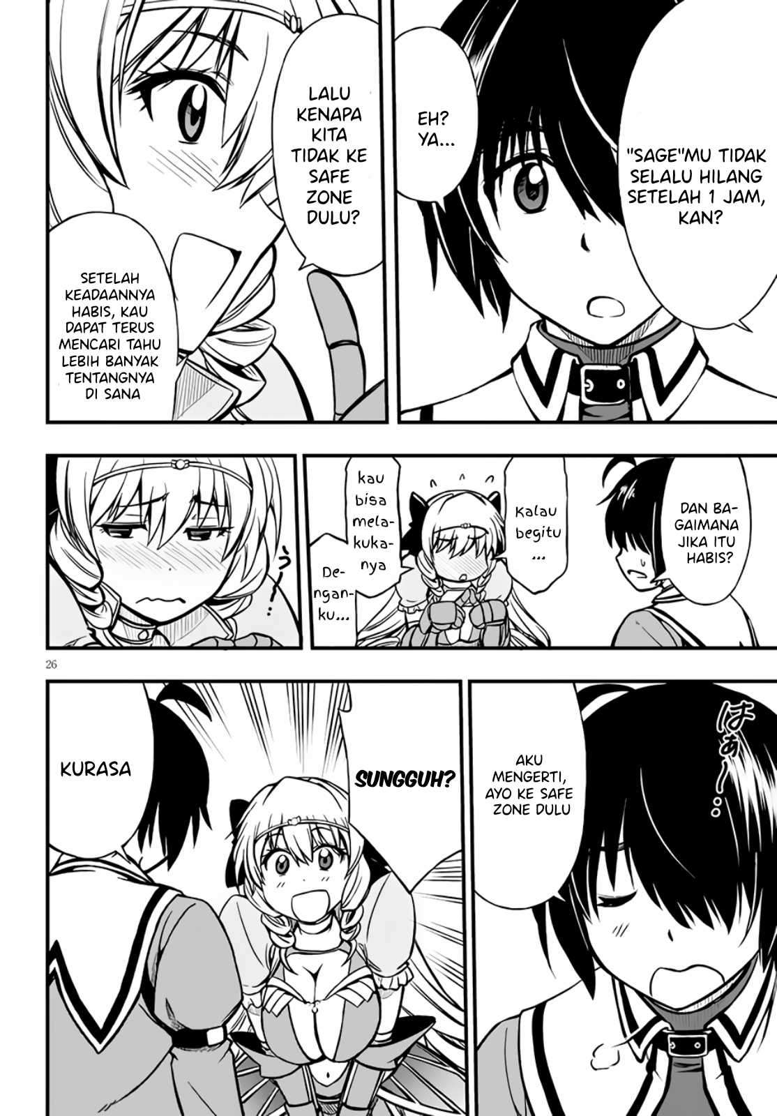Hazure Akamadoushi ha Kenjyatime ni Musou suru (The Loser Red Mage is Unmatched in Sage Time) Chapter 08 Gambar 27