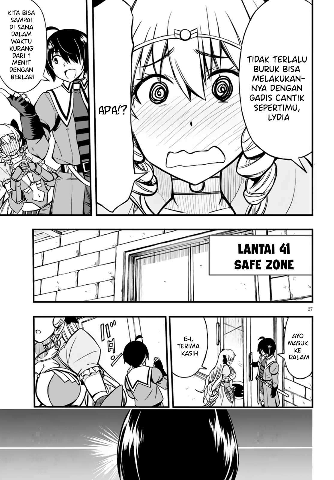 Hazure Akamadoushi ha Kenjyatime ni Musou suru (The Loser Red Mage is Unmatched in Sage Time) Chapter 08 Gambar 28