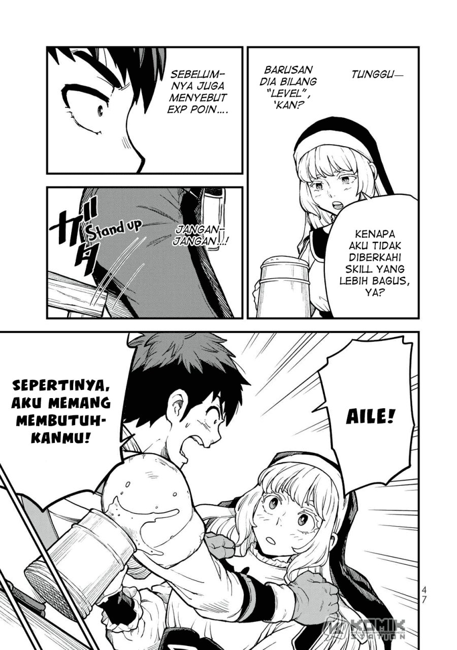 Hazure Skill Level Up no Sei de Party wo Tsuihou Sareta Shounen wa, Level wo Agete Butsuri de Naguru Chapter 01 Gambar 44