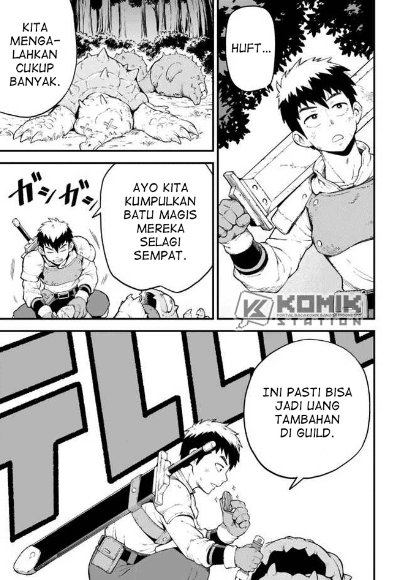 Hazure Skill Level Up no Sei de Party wo Tsuihou Sareta Shounen wa, Level wo Agete Butsuri de Naguru Chapter 03 Gambar 26