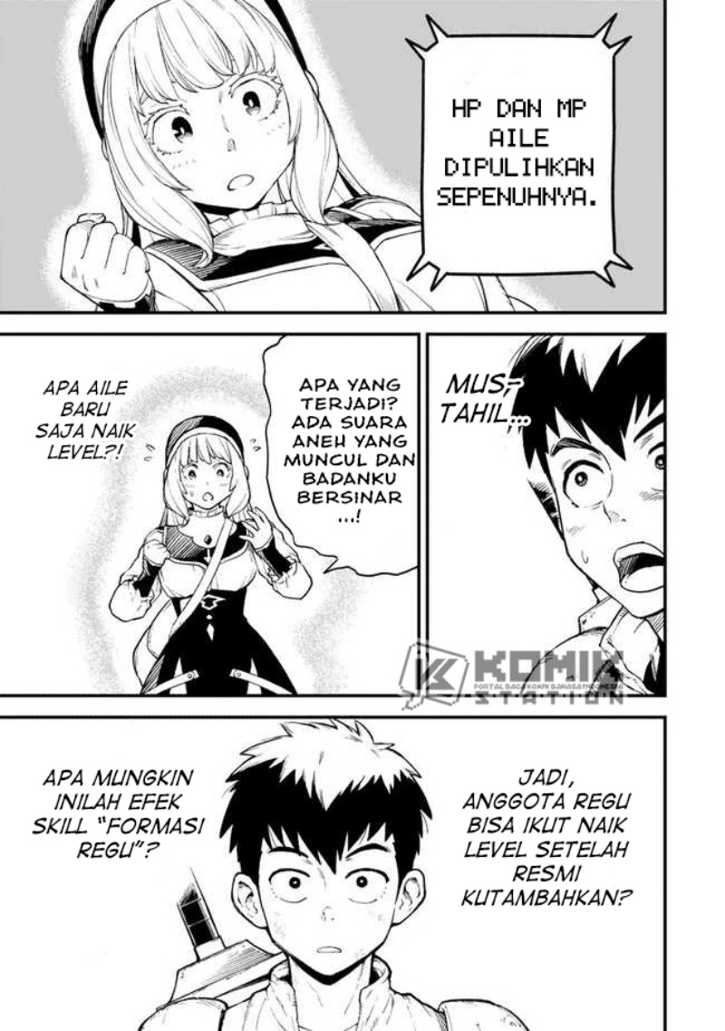 Hazure Skill Level Up no Sei de Party wo Tsuihou Sareta Shounen wa, Level wo Agete Butsuri de Naguru Chapter 03 Gambar 28