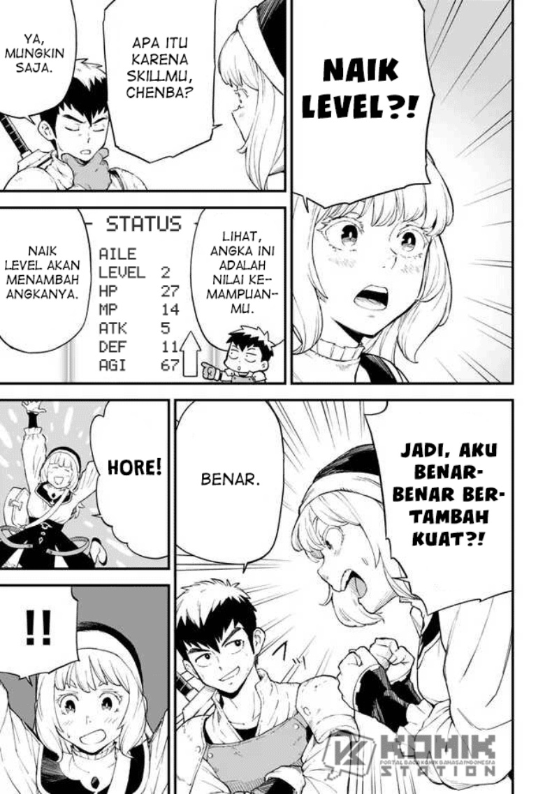 Hazure Skill Level Up no Sei de Party wo Tsuihou Sareta Shounen wa, Level wo Agete Butsuri de Naguru Chapter 03 Gambar 30