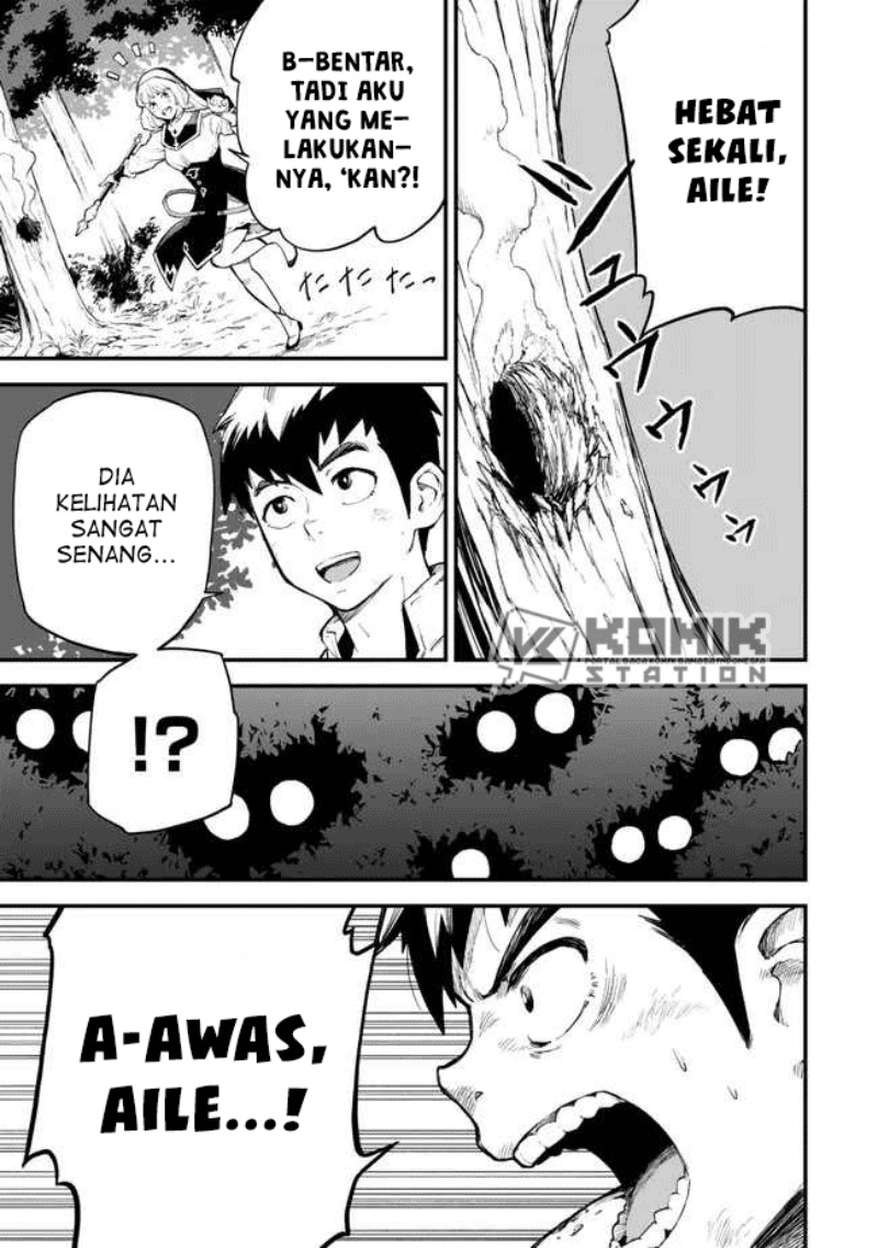 Hazure Skill Level Up no Sei de Party wo Tsuihou Sareta Shounen wa, Level wo Agete Butsuri de Naguru Chapter 03 Gambar 34