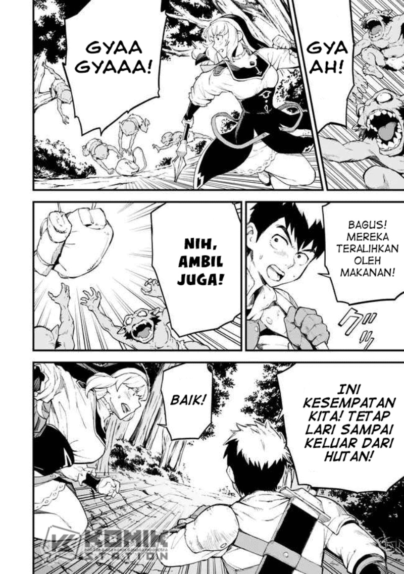 Hazure Skill Level Up no Sei de Party wo Tsuihou Sareta Shounen wa, Level wo Agete Butsuri de Naguru Chapter 03 Gambar 40