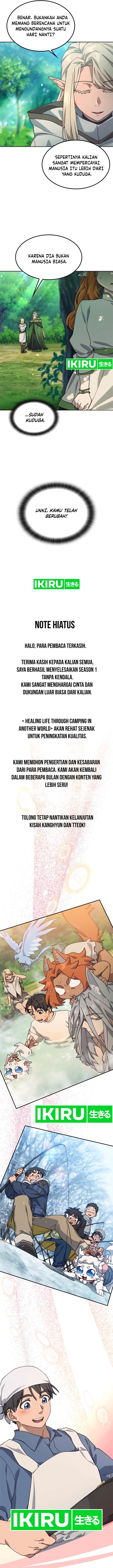 Healing Life Through Camping in Another World Chapter 57 S1 END Gambar 14