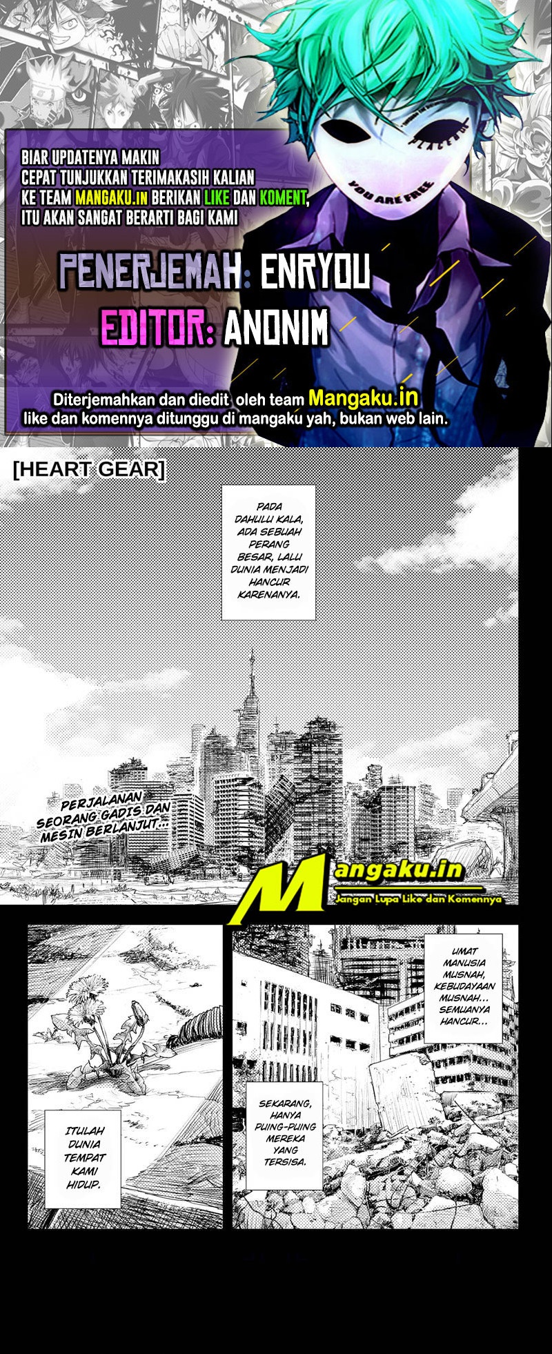 Heart Gear Chapter 30 Gambar 1