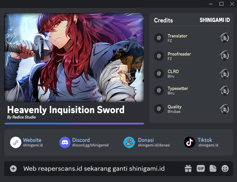 Heavenly Inquisition Sword Chapter 37 Gambar 1