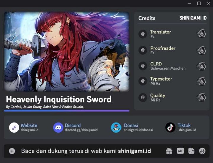 Heavenly Inquisition Sword Chapter 45 Gambar 1