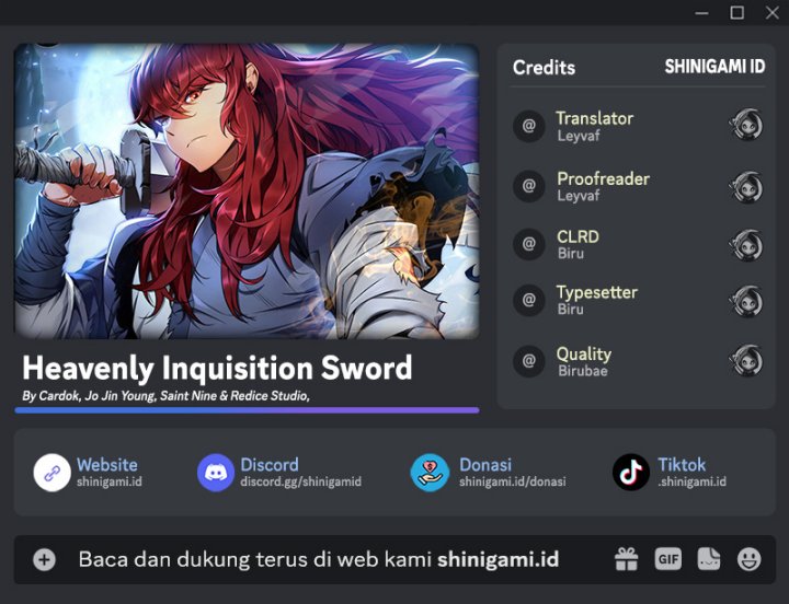 Heavenly Inquisition Sword Chapter 50 Gambar 1