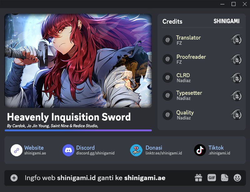 Heavenly Inquisition Sword Chapter 70 Gambar 1