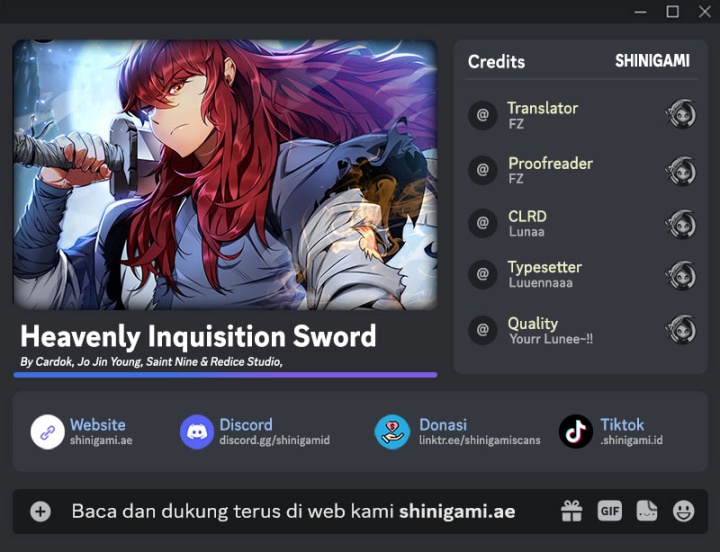 Heavenly Inquisition Sword Chapter 106 Gambar 1