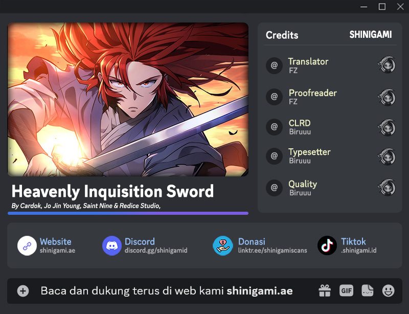 Heavenly Inquisition Sword Chapter 111 Gambar 1