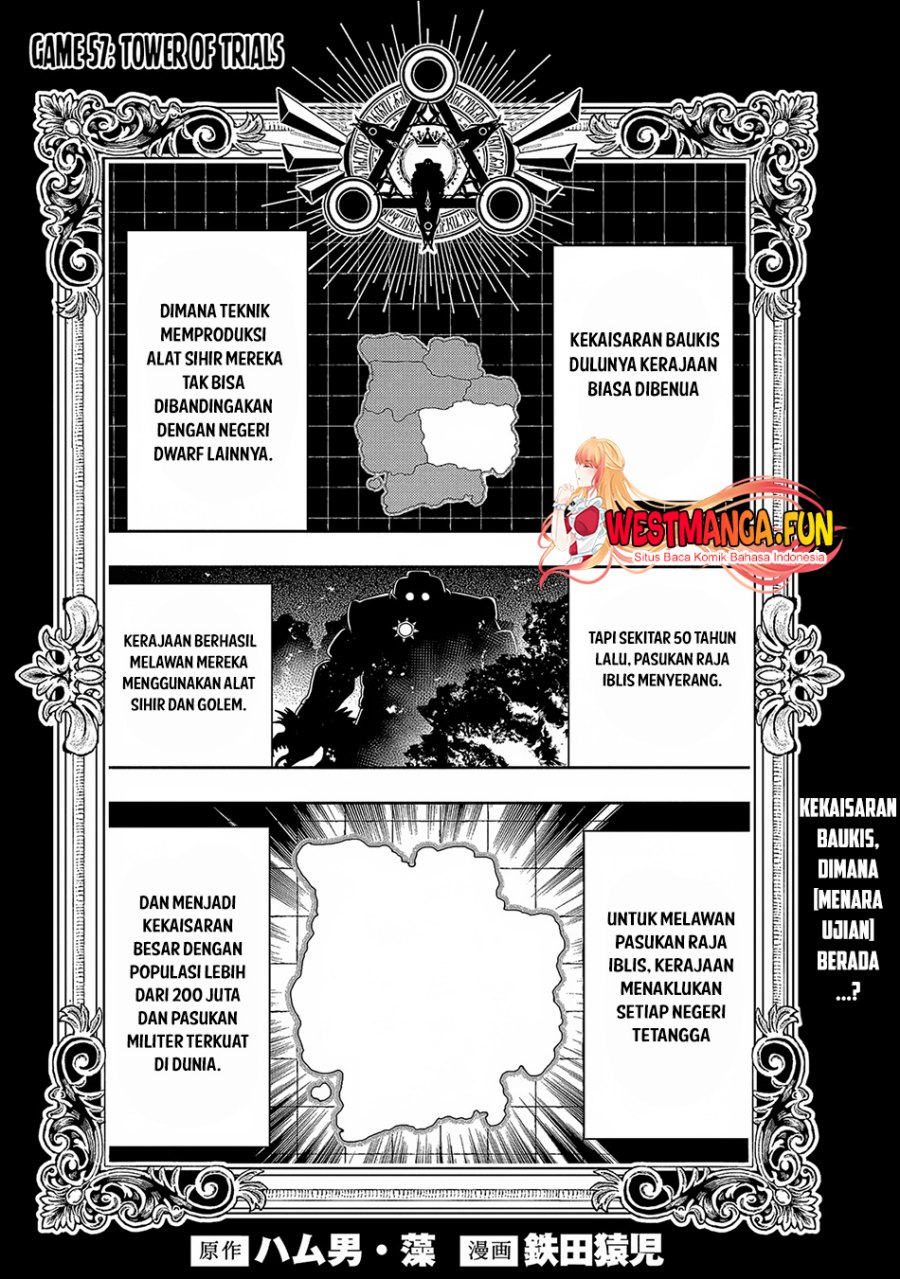 Hell Mode: Yarikomi Suki no Gamer wa Hai Settei no Isekai de Musou Suruw Chapter 57 Gambar 4