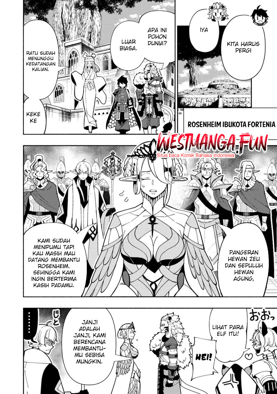 Hell Mode: Yarikomi Suki no Gamer wa Hai Settei no Isekai de Musou Suruw Chapter 75.1 Gambar 13