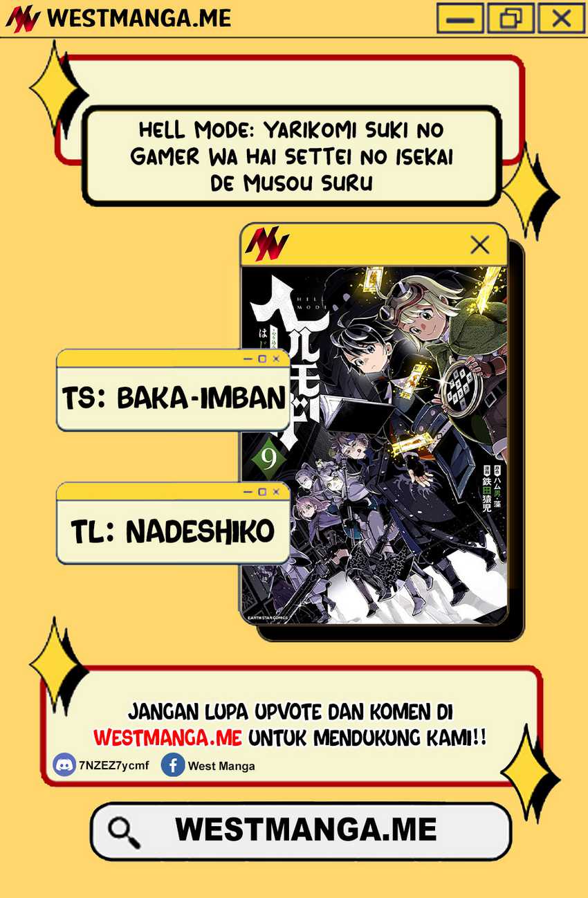 Hell Mode: Yarikomi Suki no Gamer wa Hai Settei no Isekai de Musou Suruw Chapter 79.2 Gambar 2