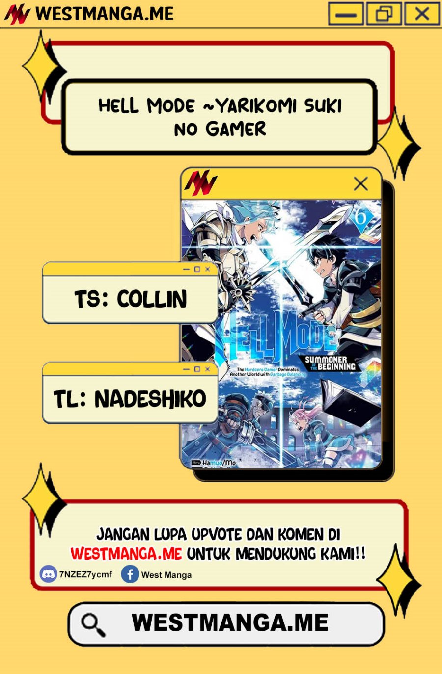 Hell Mode: Yarikomi Suki no Gamer wa Hai Settei no Isekai de Musou Suruw Chapter 81.1 Gambar 4