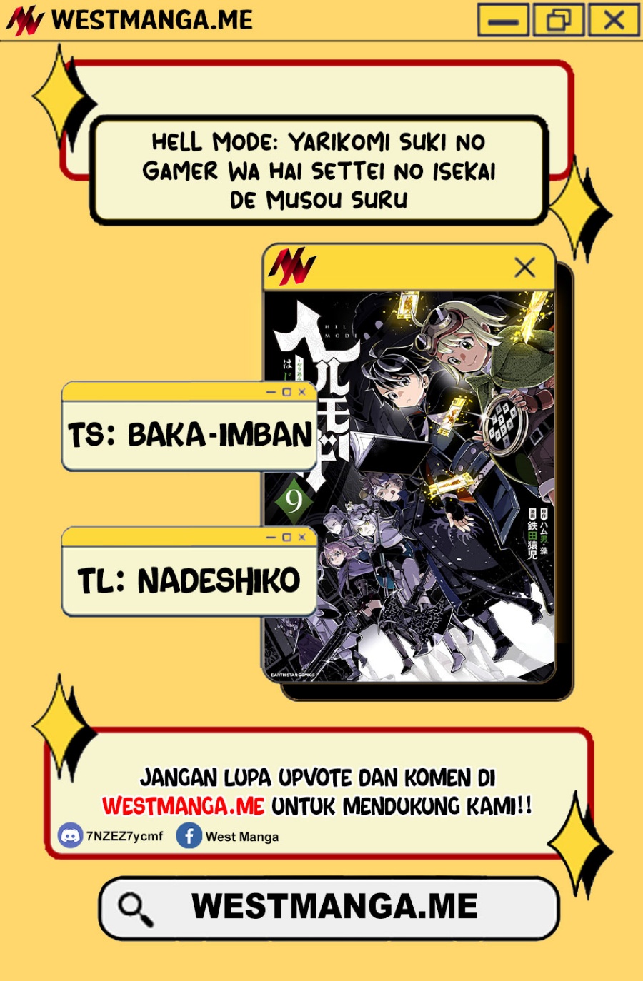 Hell Mode: Yarikomi Suki no Gamer wa Hai Settei no Isekai de Musou Suruw Chapter 81.2 Gambar 2