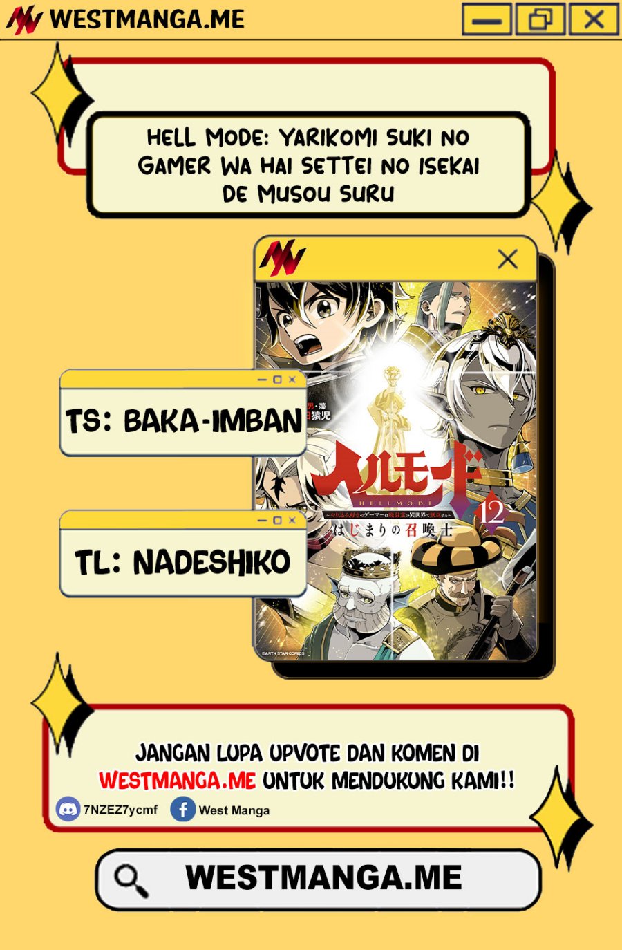 Hell Mode: Yarikomi Suki no Gamer wa Hai Settei no Isekai de Musou Suruw Chapter 89.2 Gambar 2