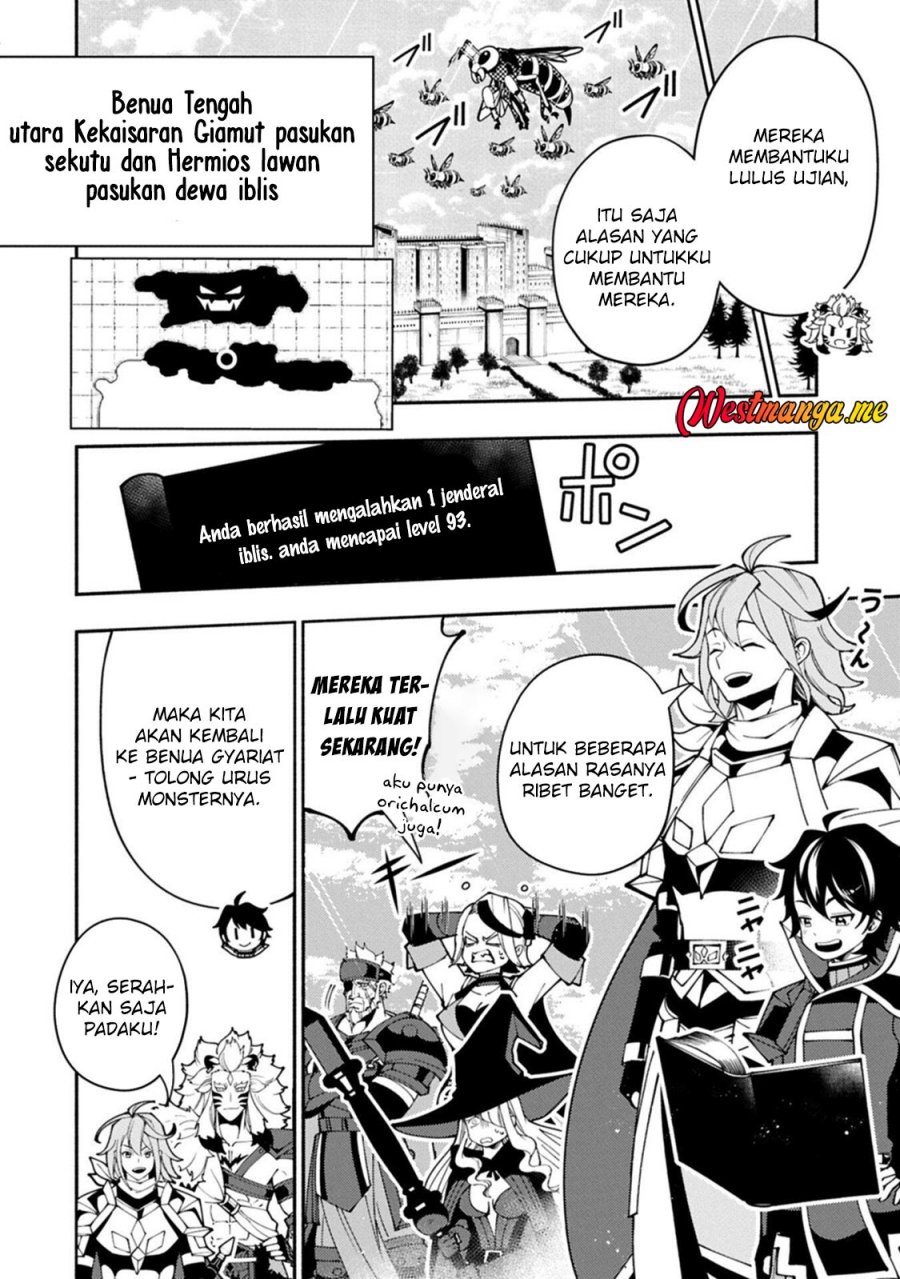 Hell Mode: Yarikomi Suki no Gamer wa Hai Settei no Isekai de Musou Suruw Chapter 89.2 Gambar 8