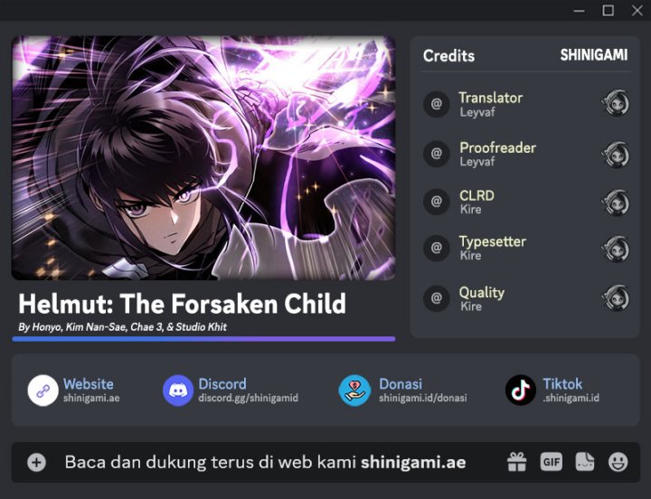 Helmut: The Forsaken Child Chapter 41 Gambar 1