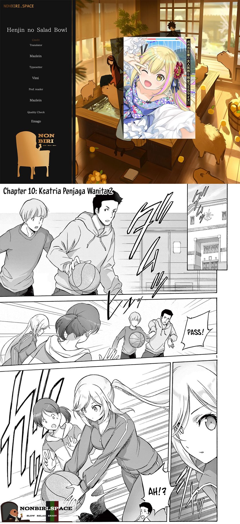 Henjin no Salad Bowl Chapter 10 Gambar 1