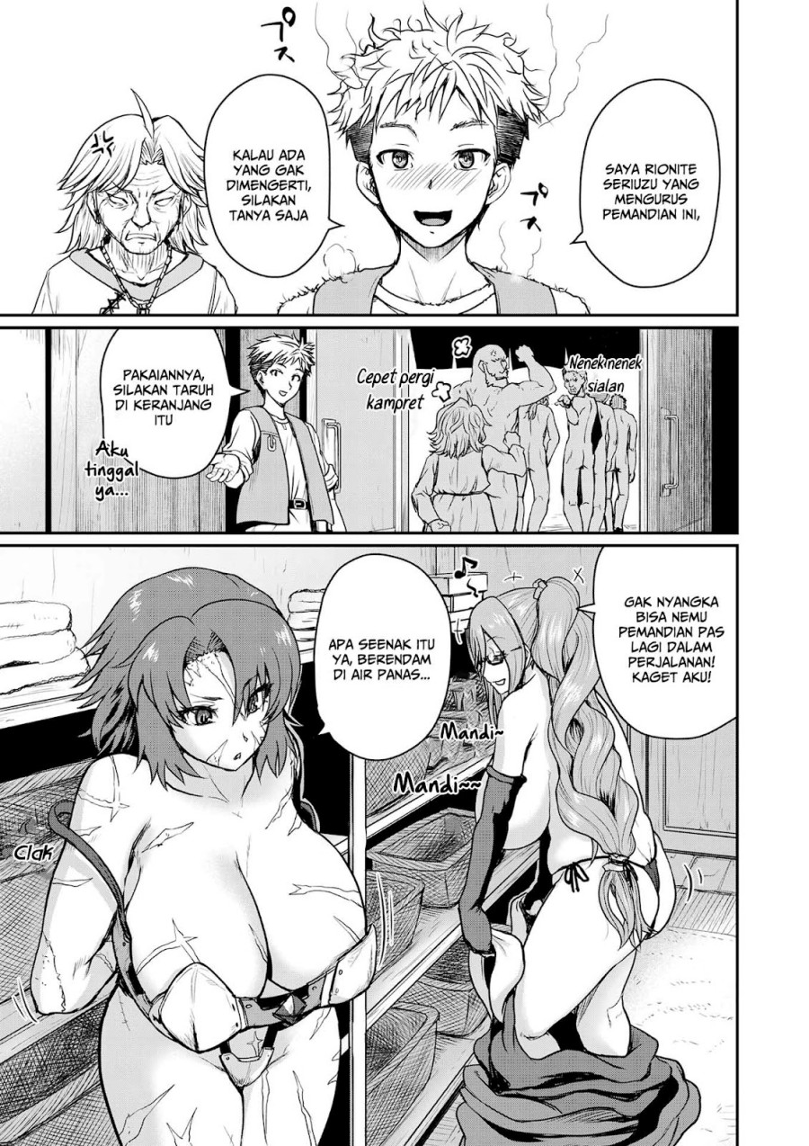 Henkyou no Ofuroya-san Harem ni naru Chapter 01 Gambar 11