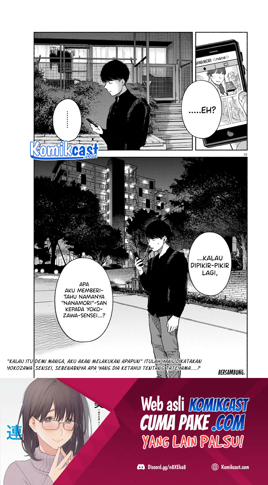 Henshuu no Isshou Chapter 03 Gambar 34