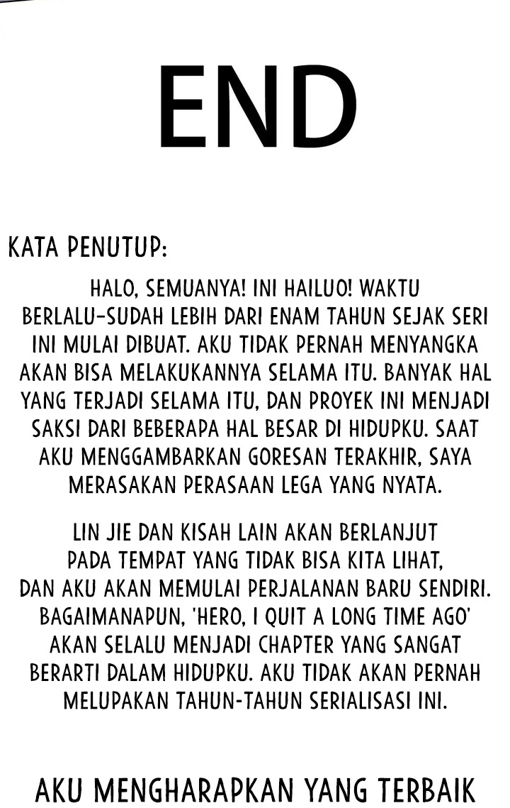 Hero? I Quit A Long Time Ago Chapter 488 End Gambar 31