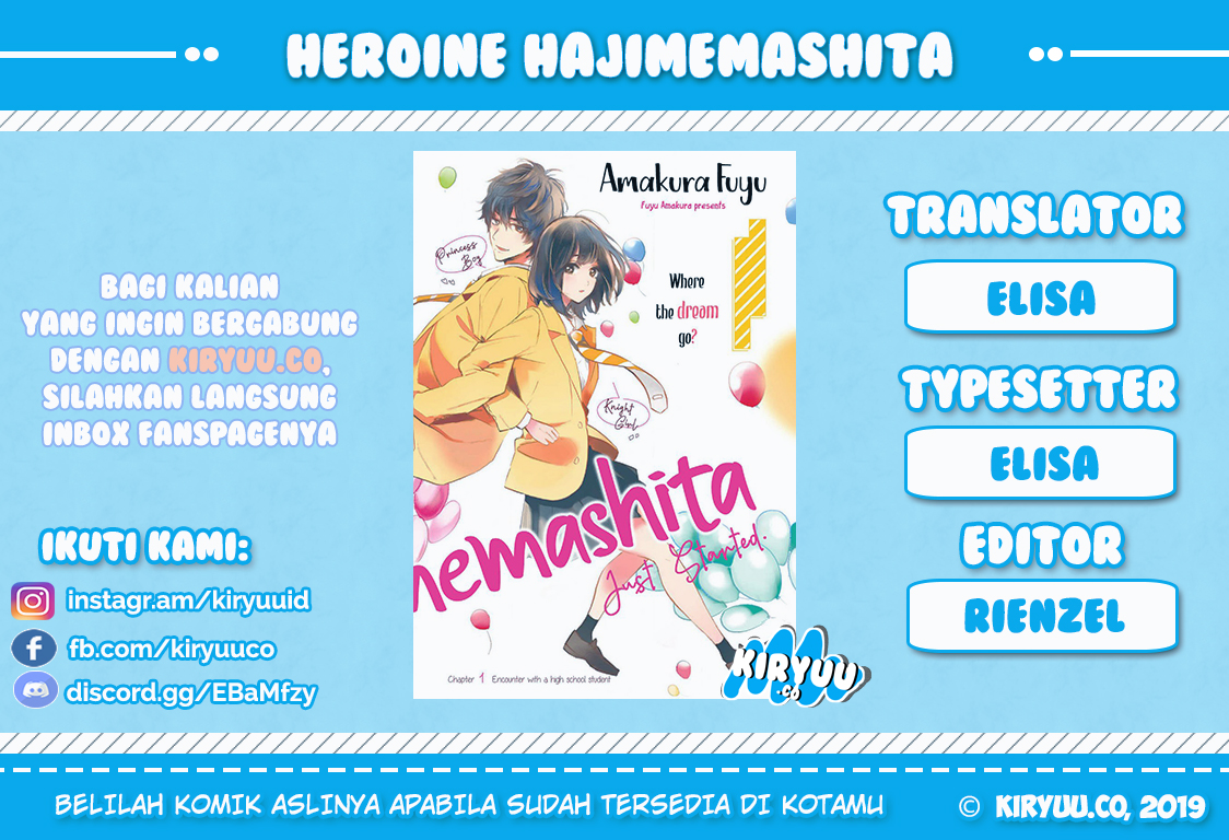 Heroine Hajimemashita Chapter 01 Gambar 2