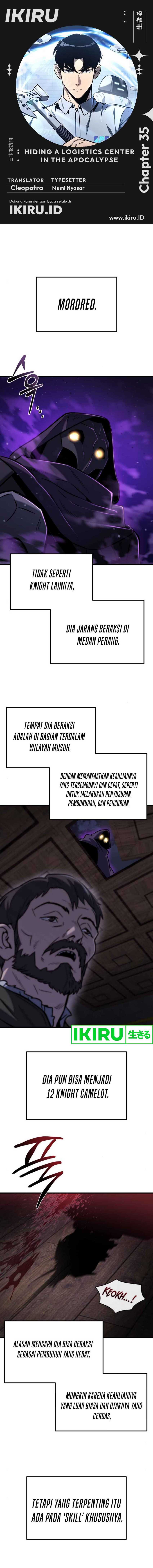 Hiding a Logistics Center in the Apocalypse Chapter 35 Gambar 1