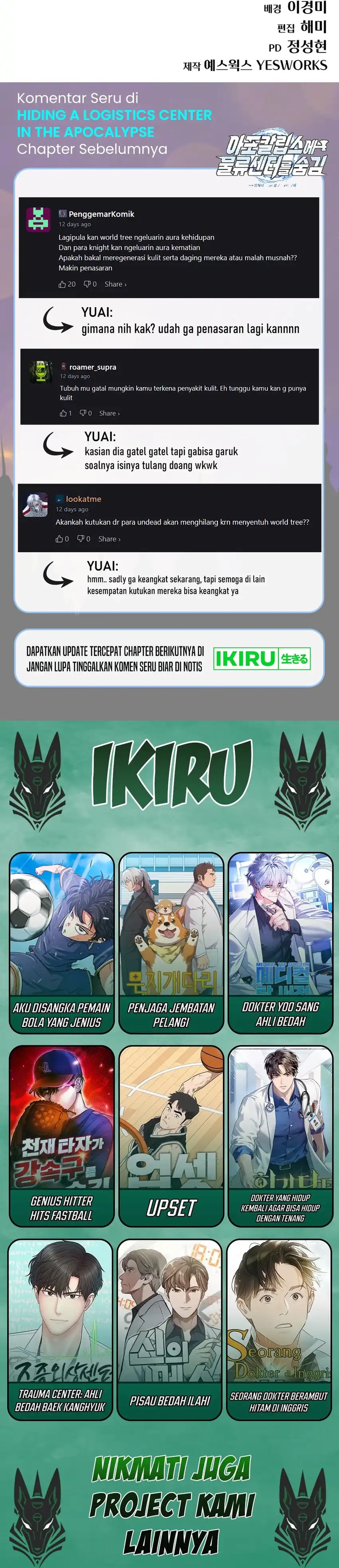 Hiding a Logistics Center in the Apocalypse Chapter 59 Gambar 19