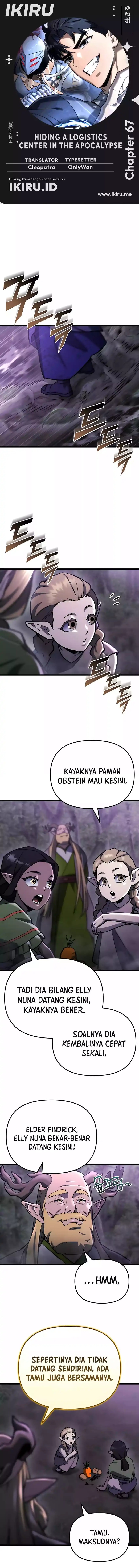 Hiding a Logistics Center in the Apocalypse Chapter 67 Gambar 1