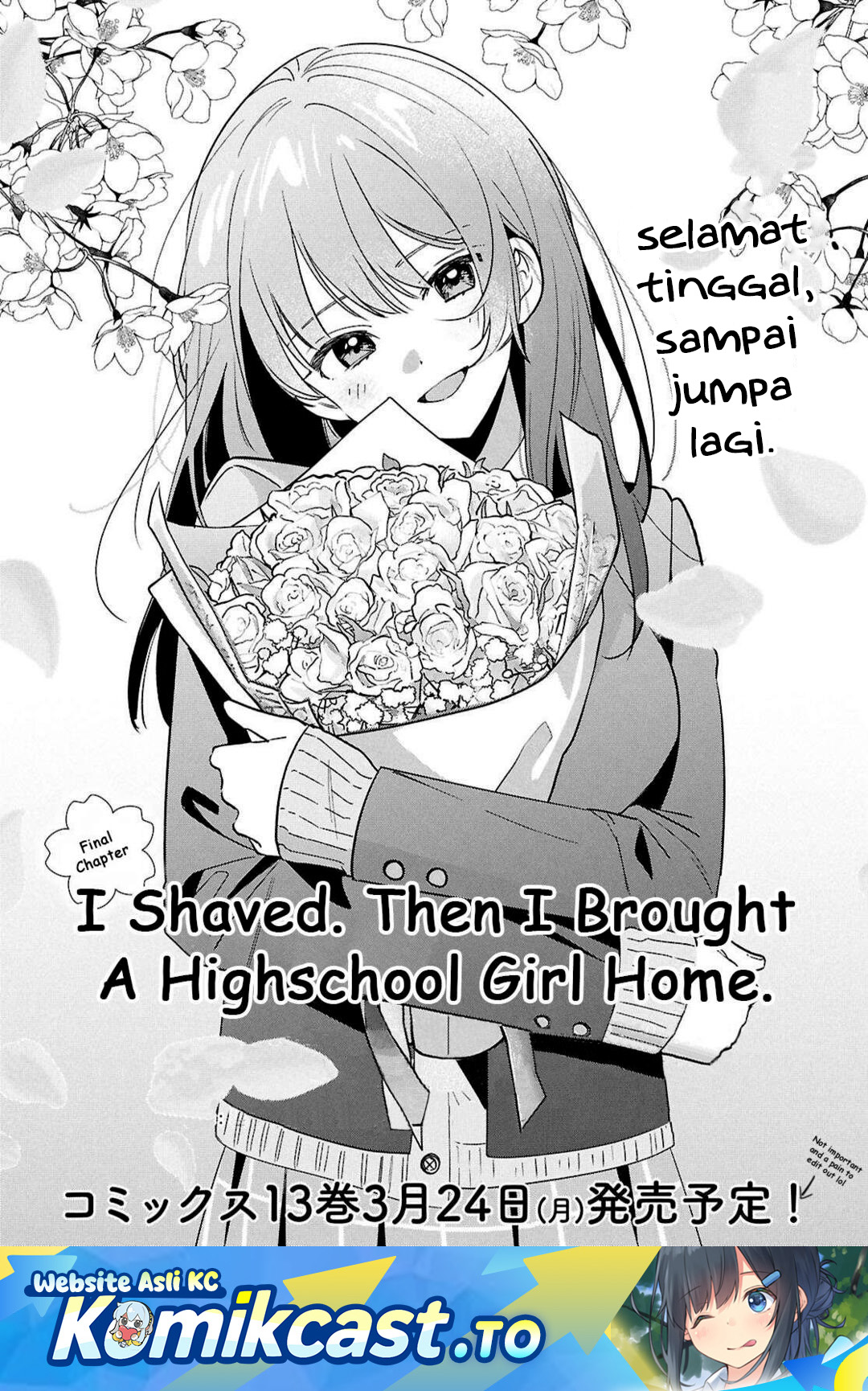 Hige Wo Soru. Soshite Joshikosei Wo Hirou. Chapter 67 END Gambar 2