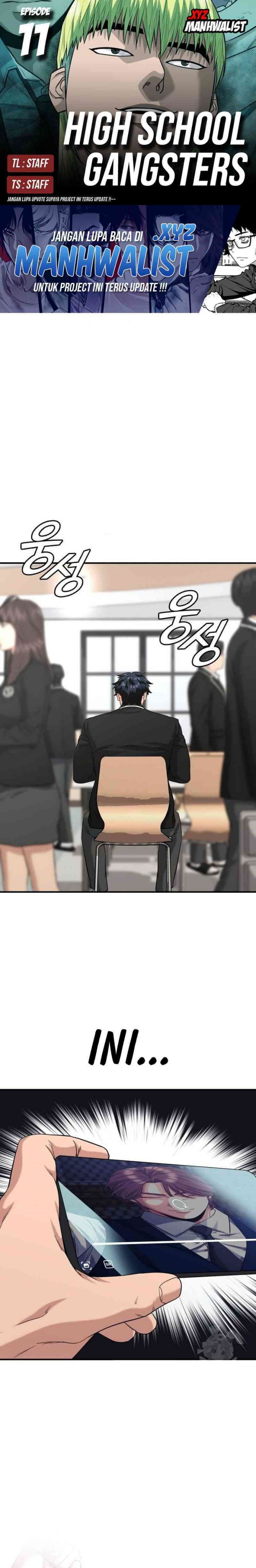High School Gangsters Chapter 11 Gambar 1