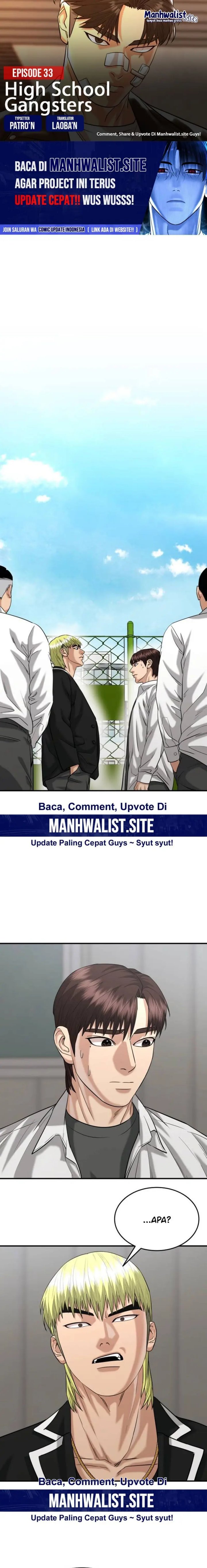 High School Gangsters Chapter 33 Gambar 1
