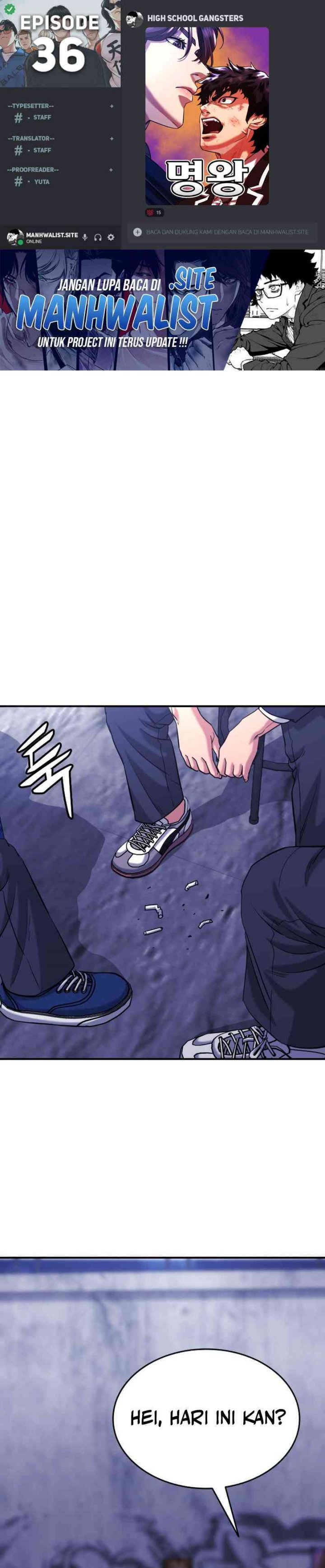 High School Gangsters Chapter 36 Gambar 1