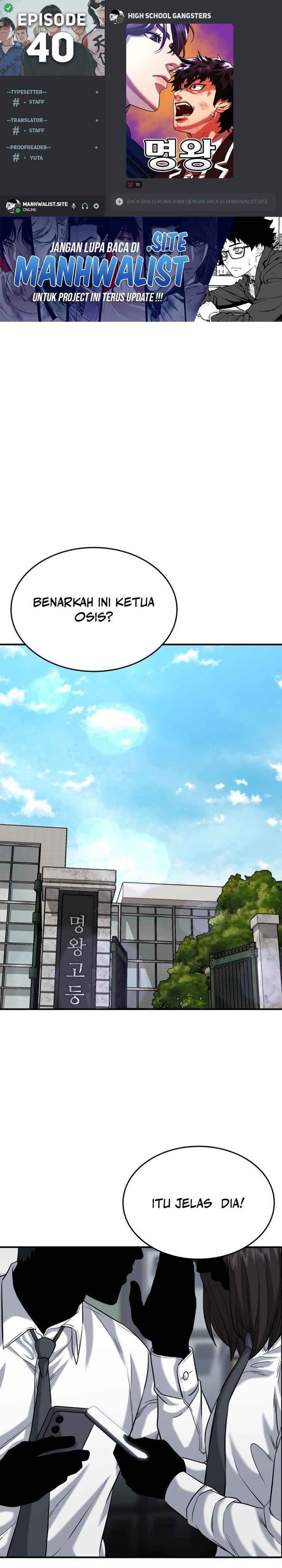 High School Gangsters Chapter 40 Gambar 1
