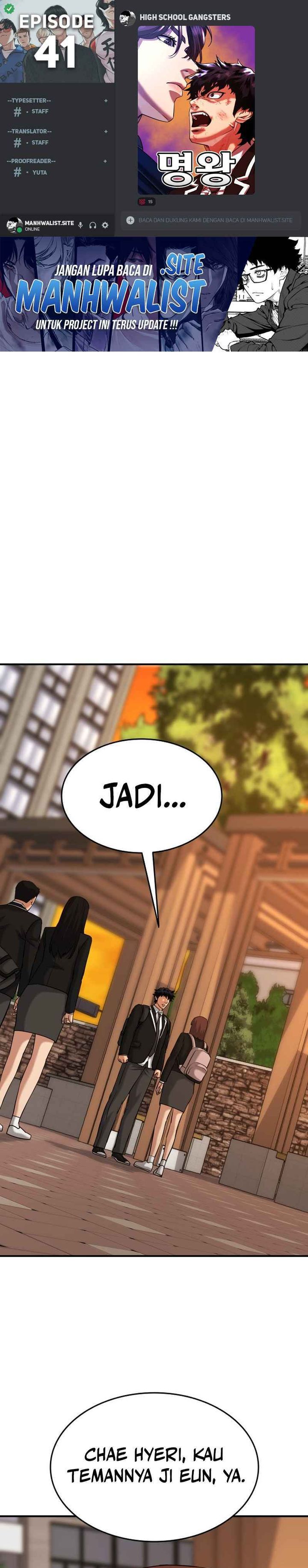 High School Gangsters Chapter 41 Gambar 1